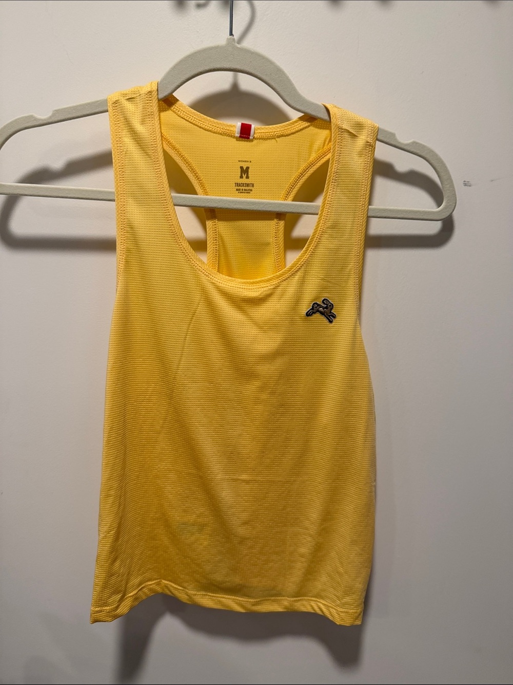 Yellow Women's Performance Tank Top - Lightweight Racerback